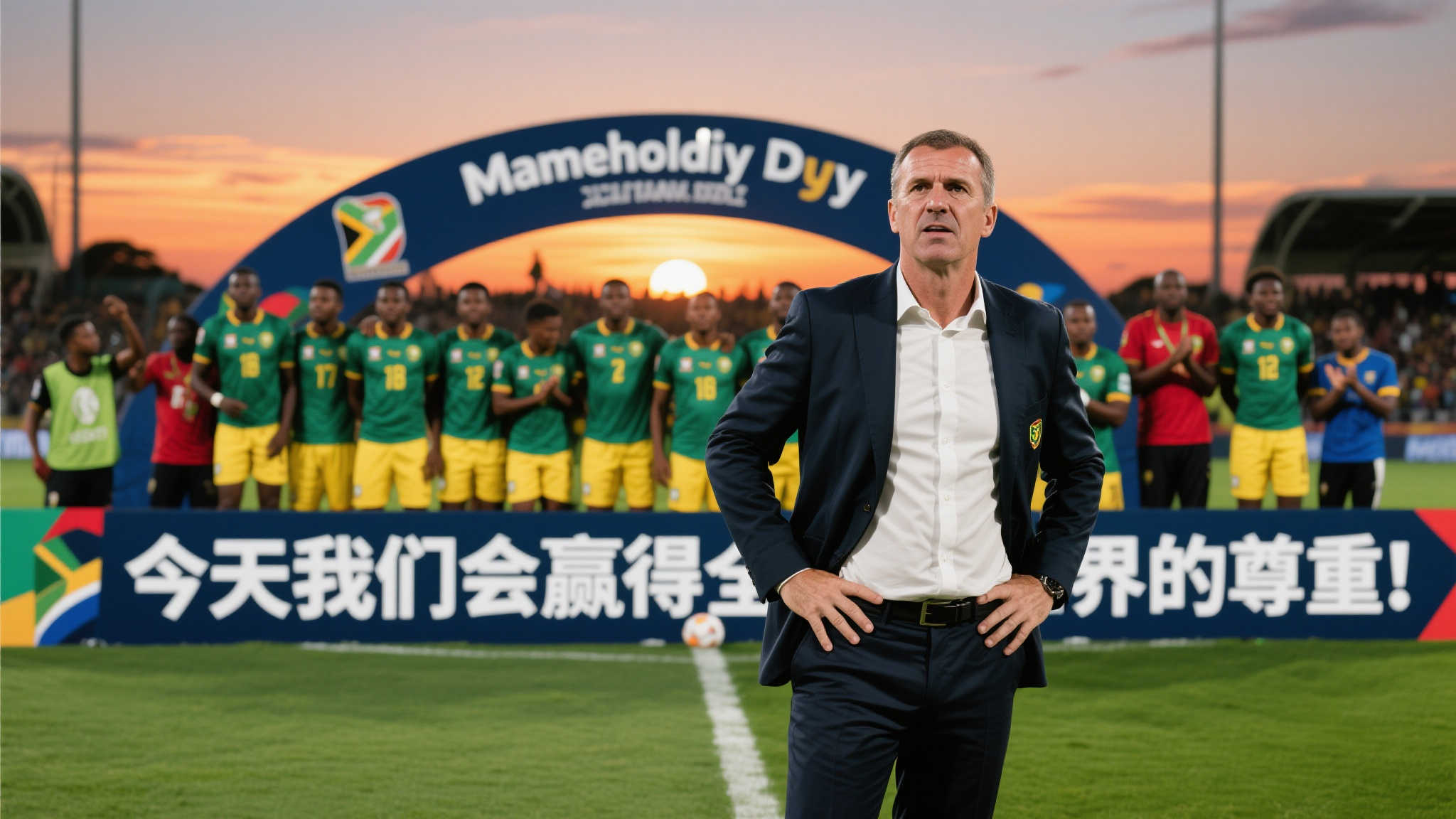 马梅洛迪日落主教练:今日我们将赢得全球瞩目与敬意 在足球的世界里,每一场比赛都是一次证明自己的机会,